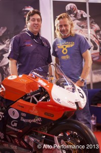 Henry Cole and Rage at Motorcycle Live